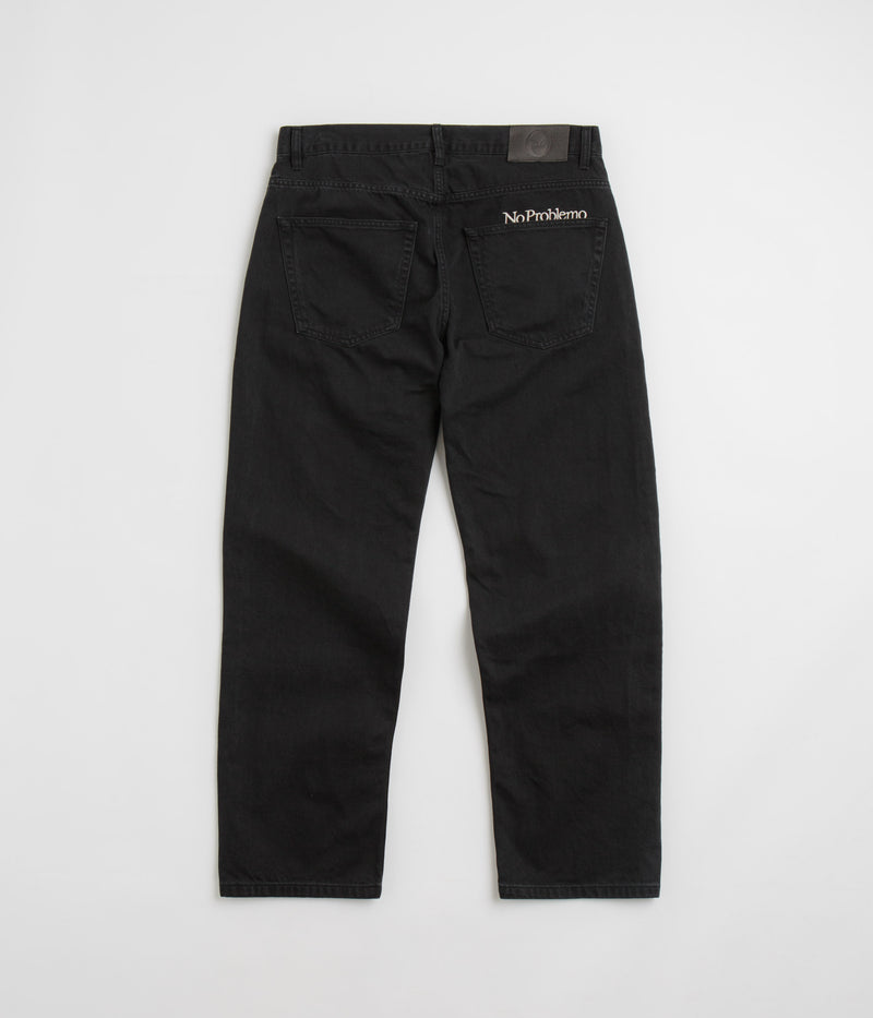 No Problemo Bagi Jeans in Black