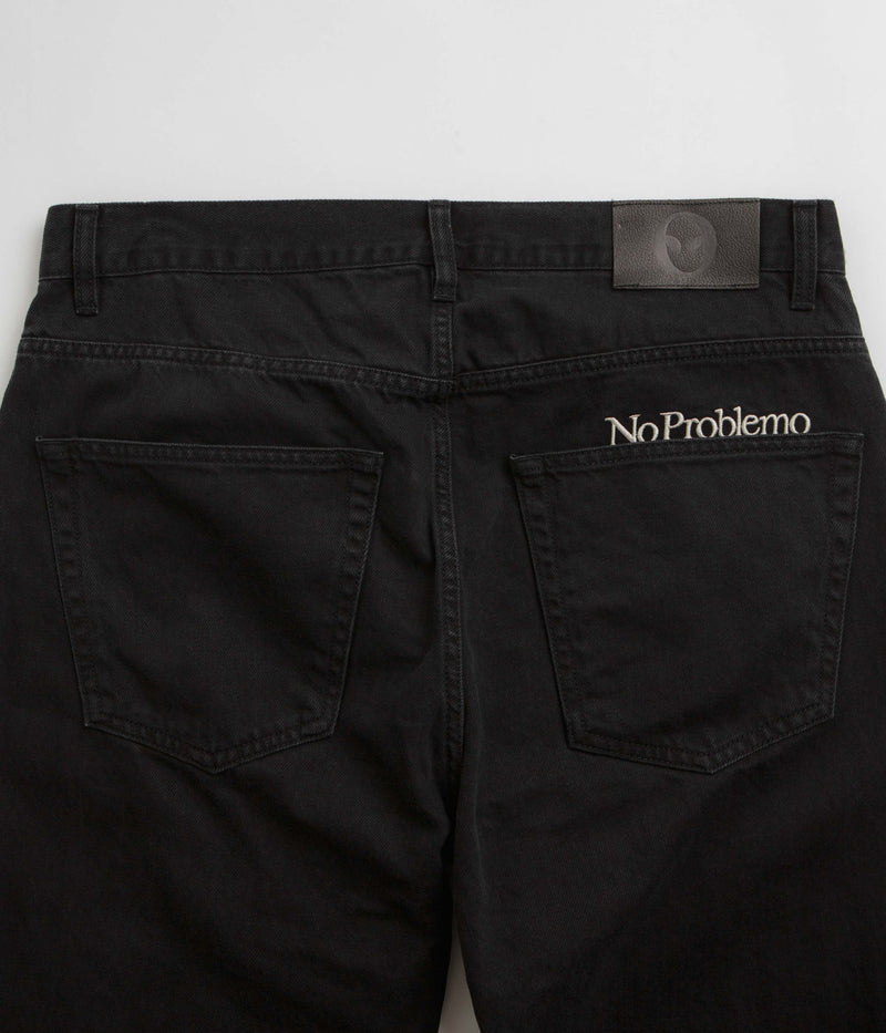 No Problemo Bagi Jeans in Black