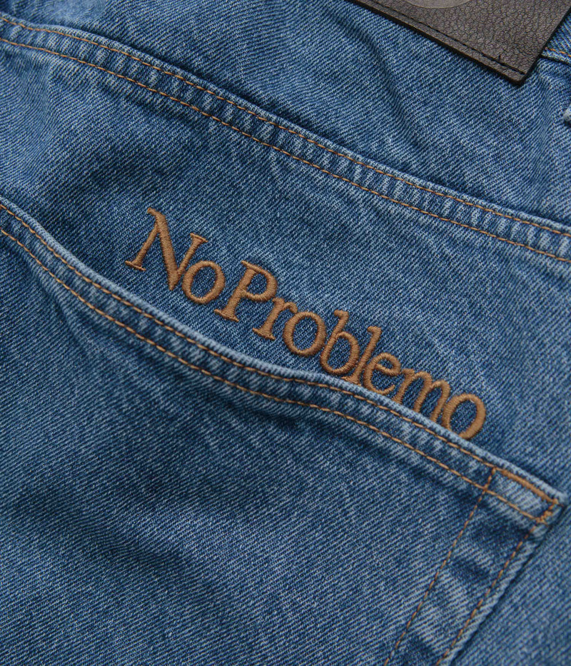 No Problemo Bagi Jeans in Blue