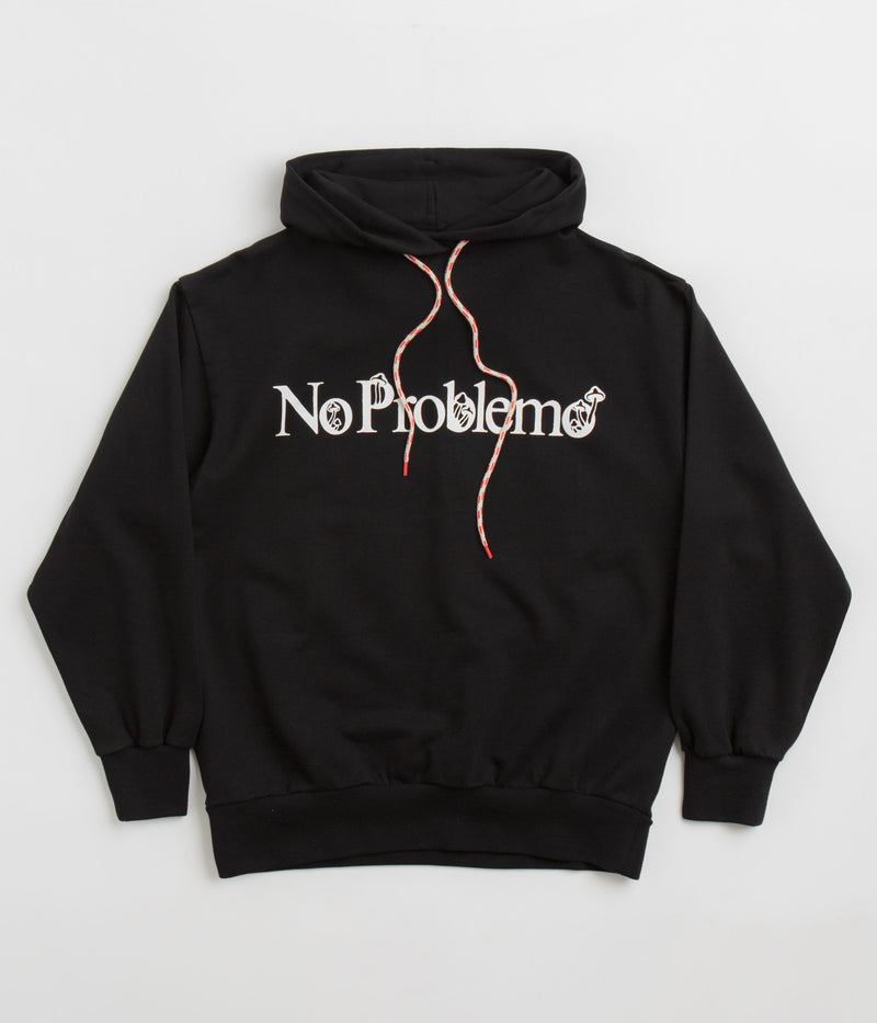No Problemo Funghi Problemo Hoodie in Black