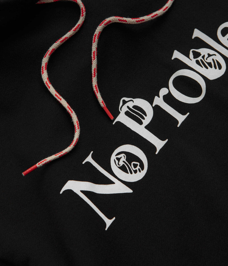 No Problemo Funghi Problemo Hoodie in Black