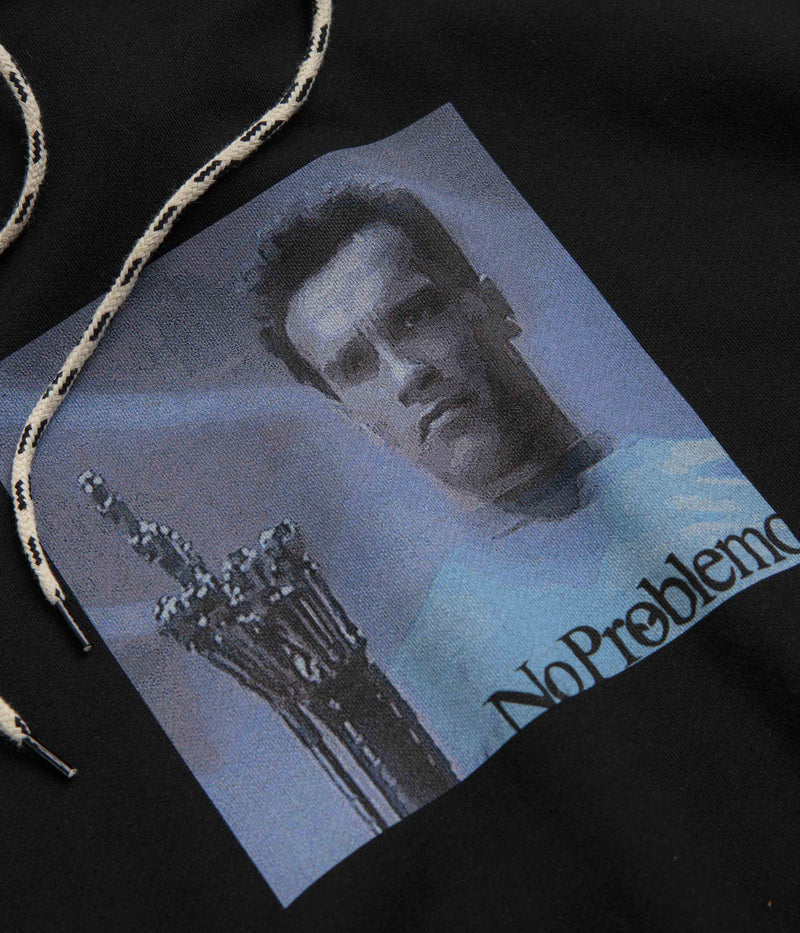 No Problemo I'll Be Back Hoodie in Black