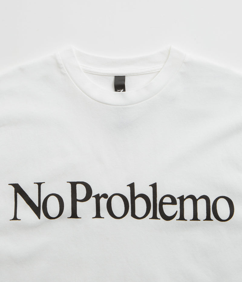 No Problemo Logo T-Shirt in White