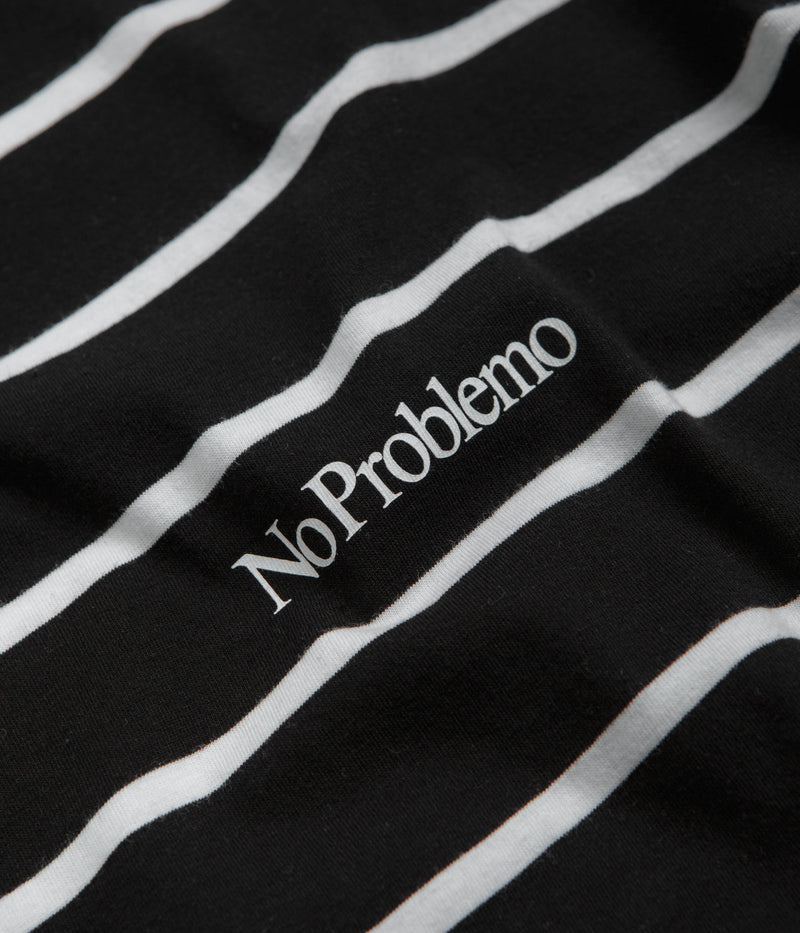 No Problemo Mini Problemo Striped Long Sleeve T-Shirt in Multi