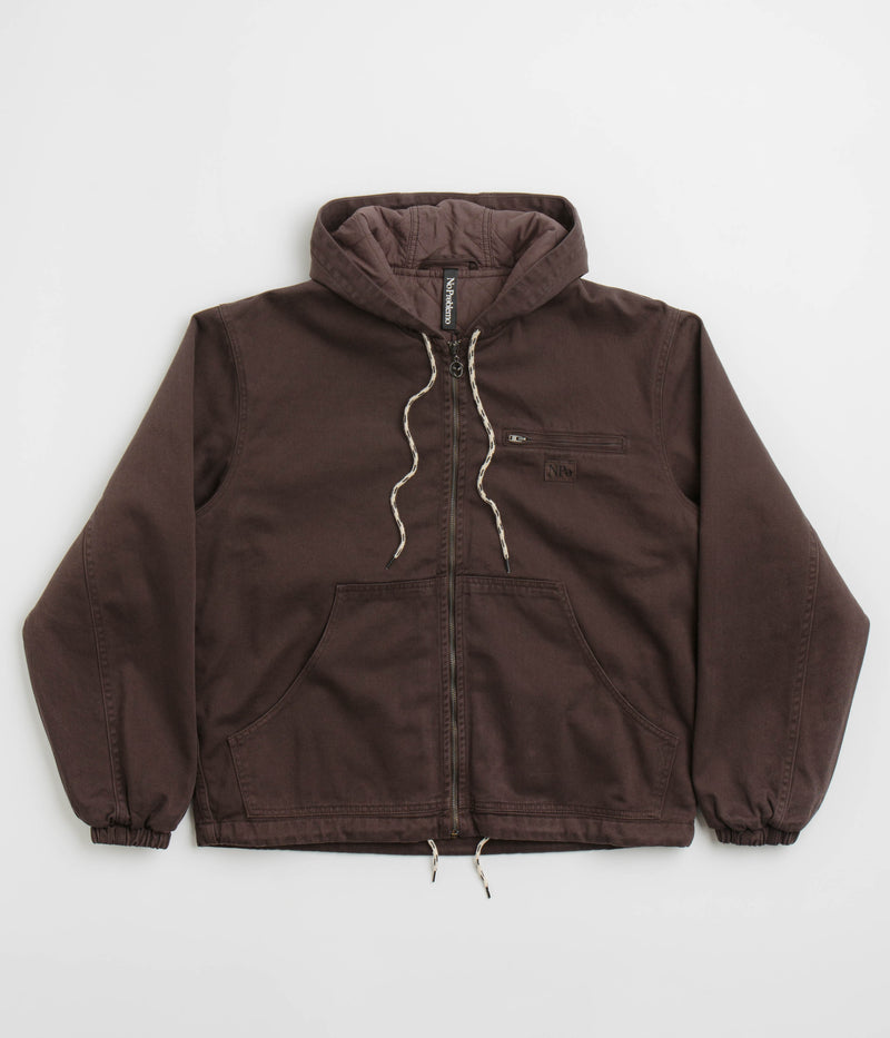 No Problemo No Problemo Workwear Jacket in Brown