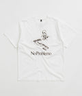 No Problemo Toboggan T-Shirt in White
