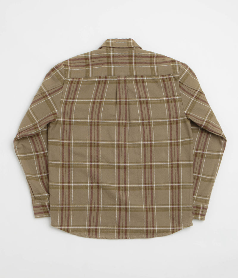 Norse Projects Hjalmer Check Overshirt in Walnut