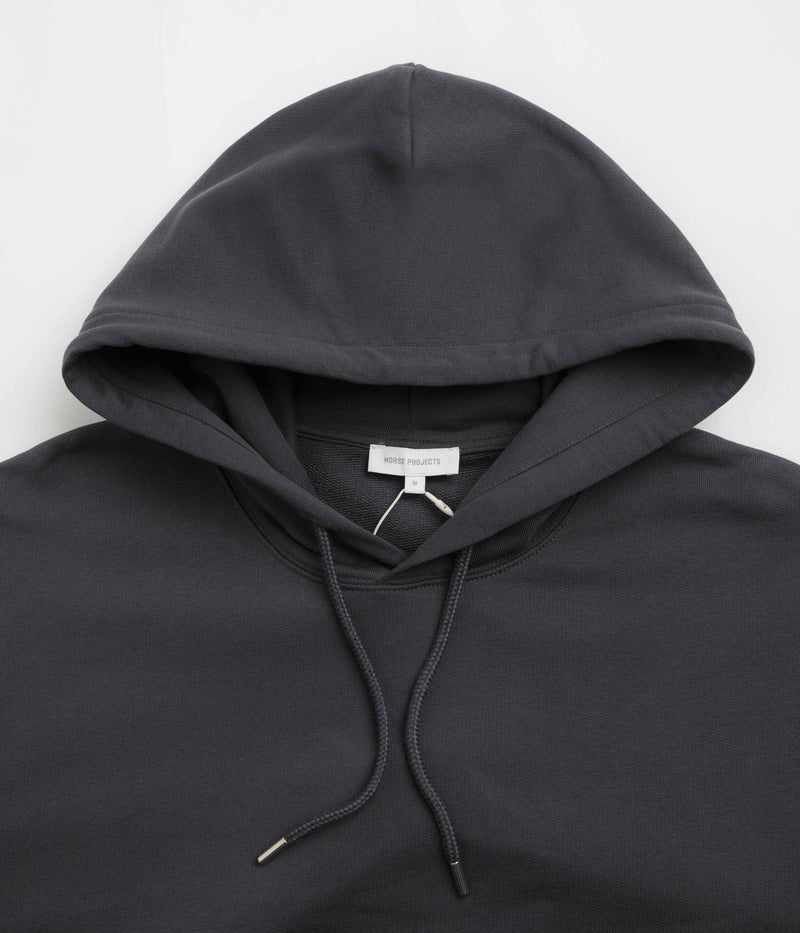 Norse Projects Norse Standard Hoodie in Graphite