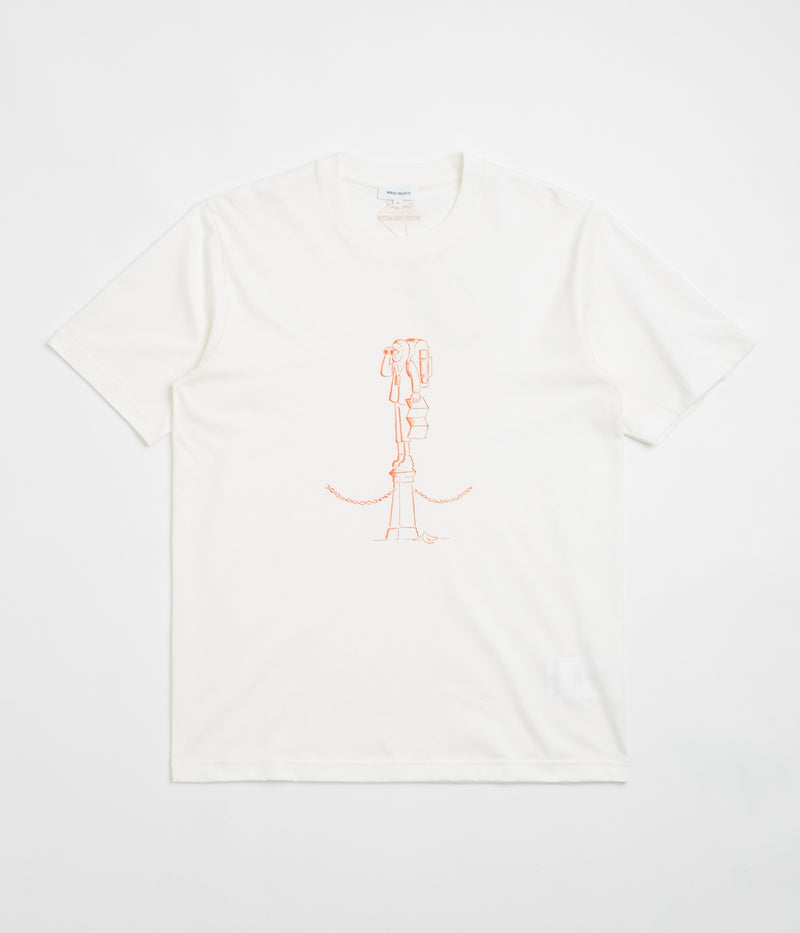 Norse Projects x Daniel Frost MapMaster T-shirt in White