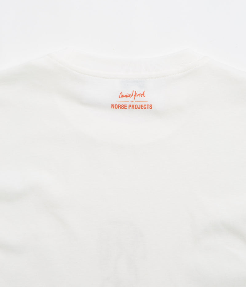Norse Projects x Daniel Frost MapMaster T-shirt in White
