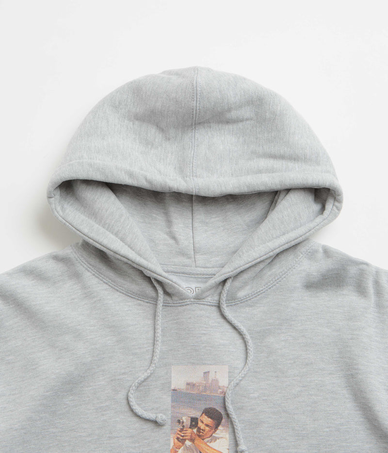 North Ali Super 8mm Hoodie in Heather Grey