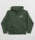 North N Logo Hoodie in Pine Green and Amber