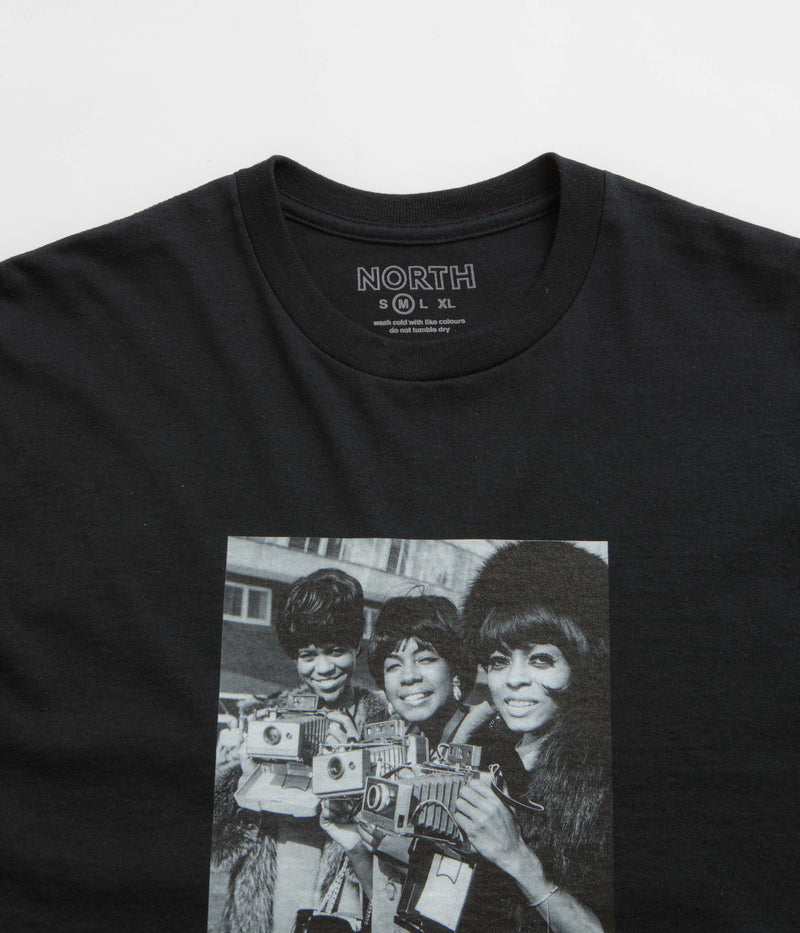 North The Supremes T-Shirt in Black
