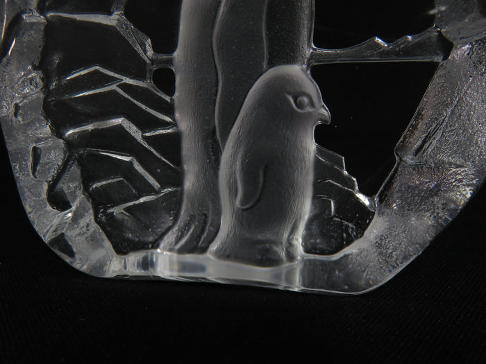 Nybra Art Glass Penguins