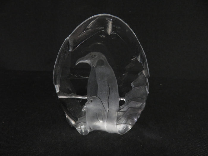 Nybra Art Glass Penguins