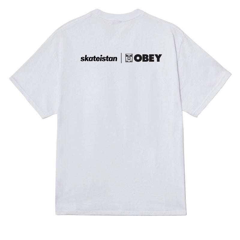 Obey Skateistan T-Shirt - White