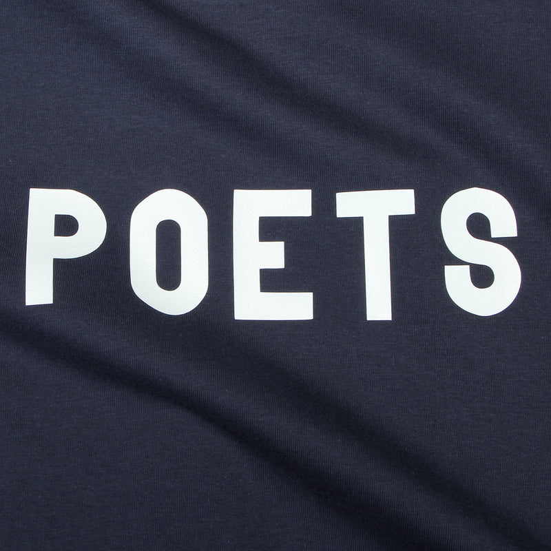 Poets | OG Flock T-Shirt Navy