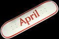 April | OG Logo Deck White