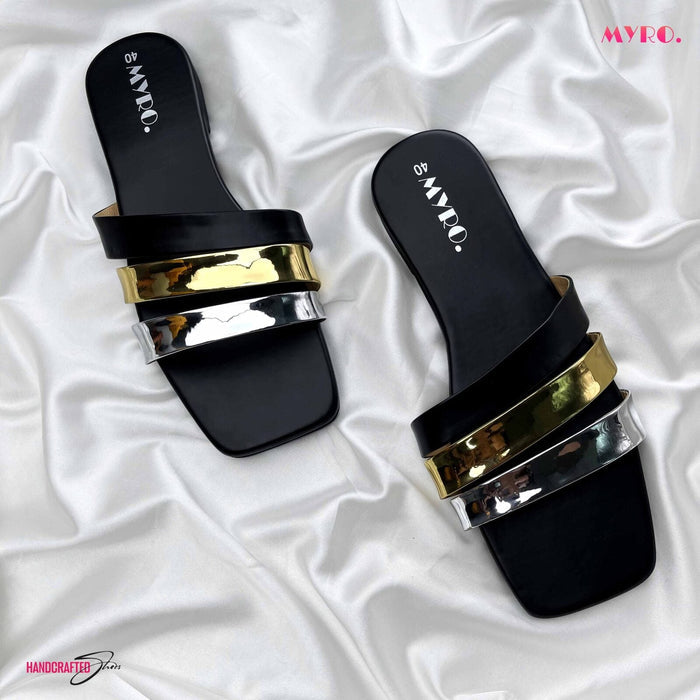 Ophelia Black Flat - MYRO