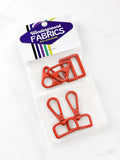 Orange Hardware / Bag Strap Kit ( 1” & 1.5” )