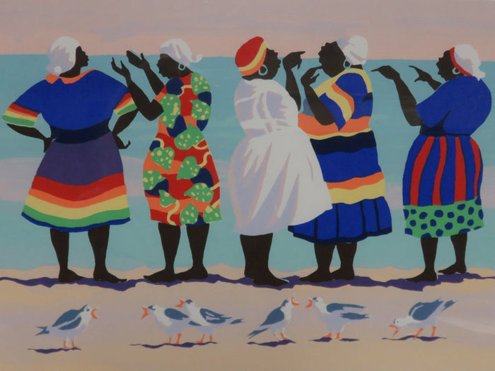 Original "Sea Birds" Serigraph
