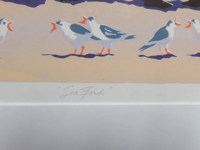 Original "Sea Birds" Serigraph