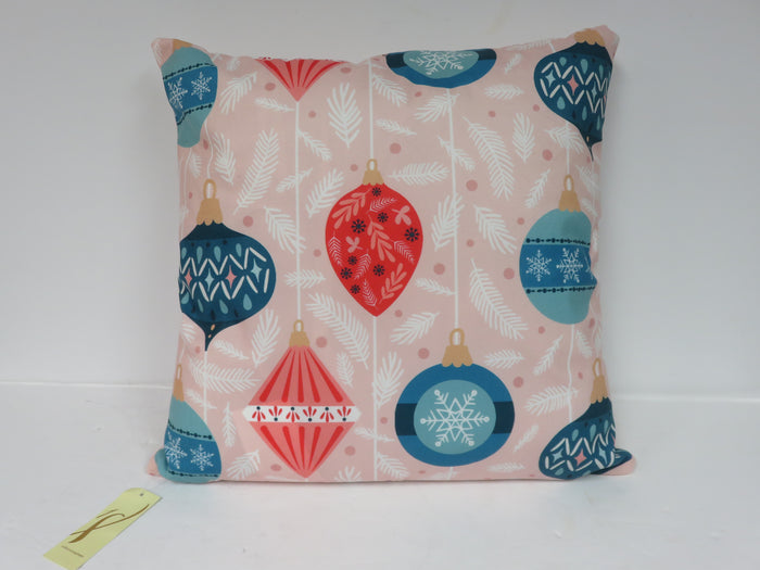 Ornament Print Throw Pillow