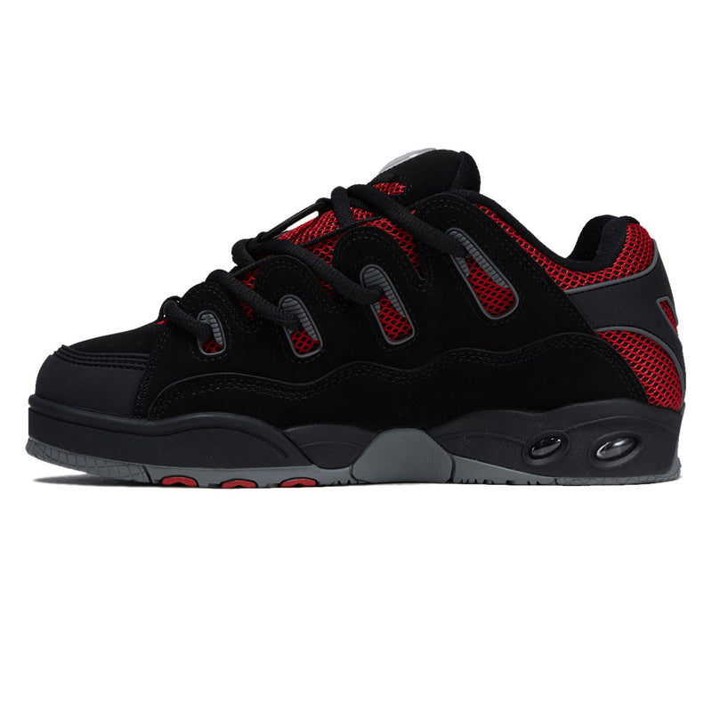 Osiris D3 OG Shoes - Black/Grey/Red