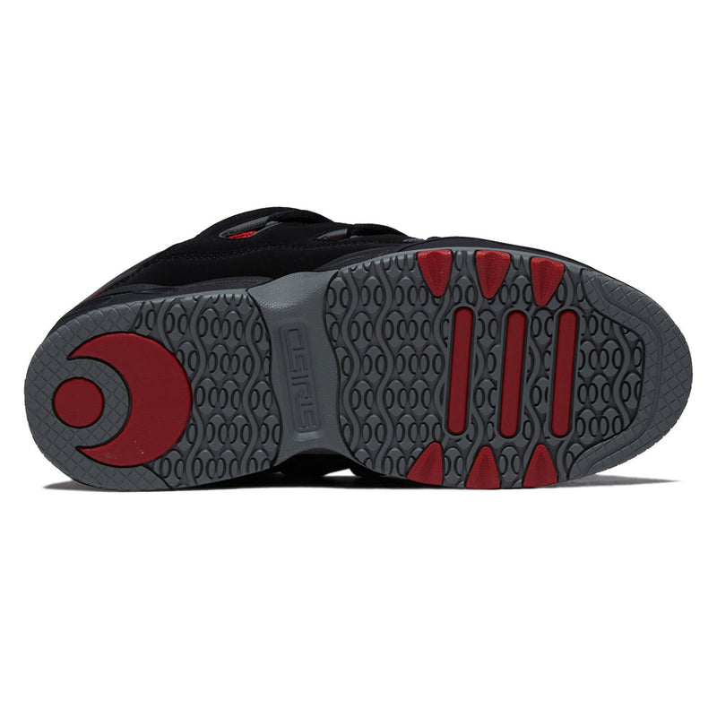 Osiris D3 OG Shoes - Black/Grey/Red