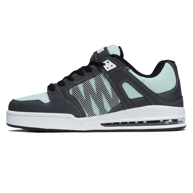 Osiris Pixel Shoes - Charcoal/Mint/White