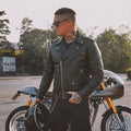 Ozzy - Men's Motorcycle Leather Jacket 12.00