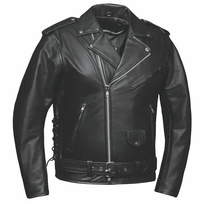 Ozzy - Men's Motorcycle Leather Jacket 12.00