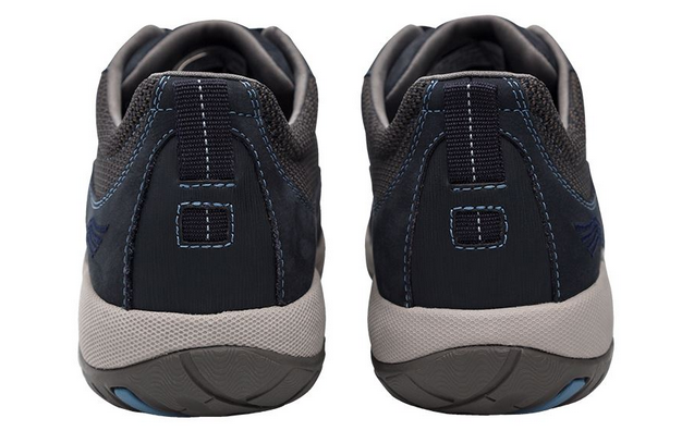 Paisley Navy Milled Nubuck