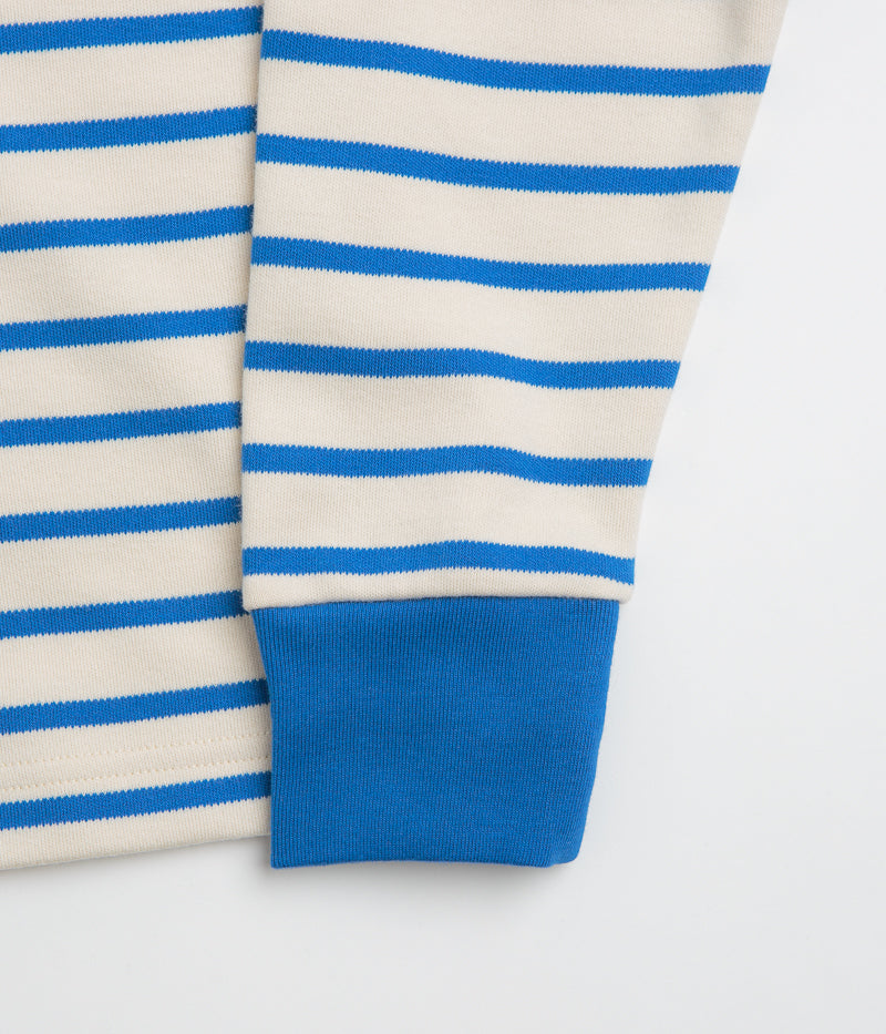 Parlez Shore YD Stripe Long Sleeve T-Shirt in Azure