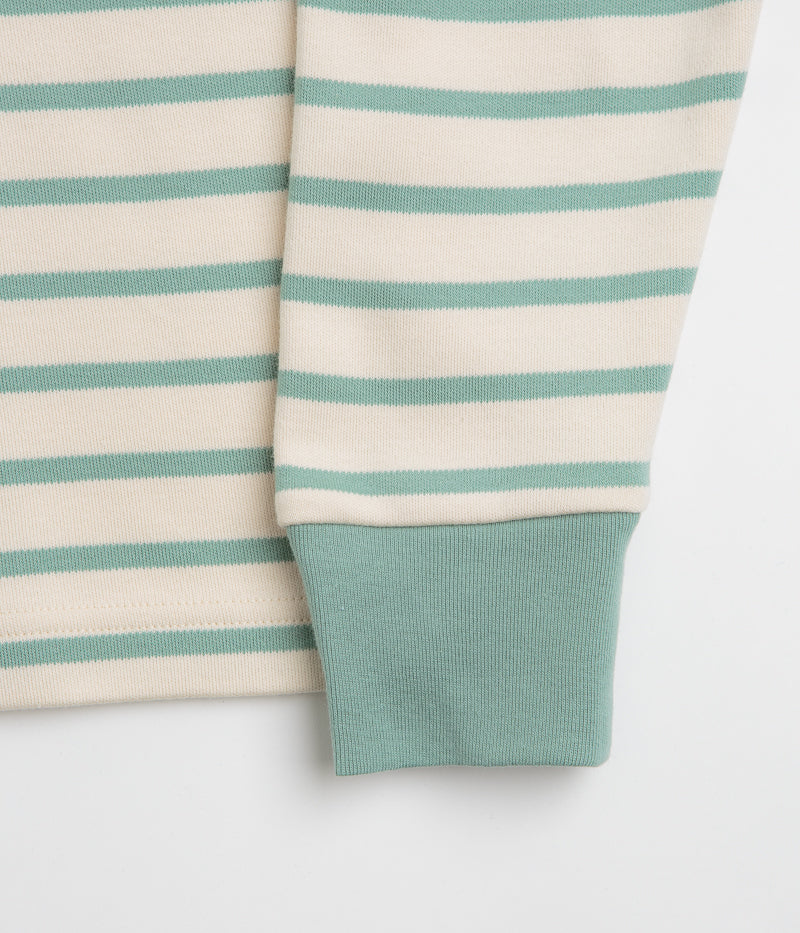 Parlez Shore YD Stripe Long Sleeve T-Shirt in Sage Shore
