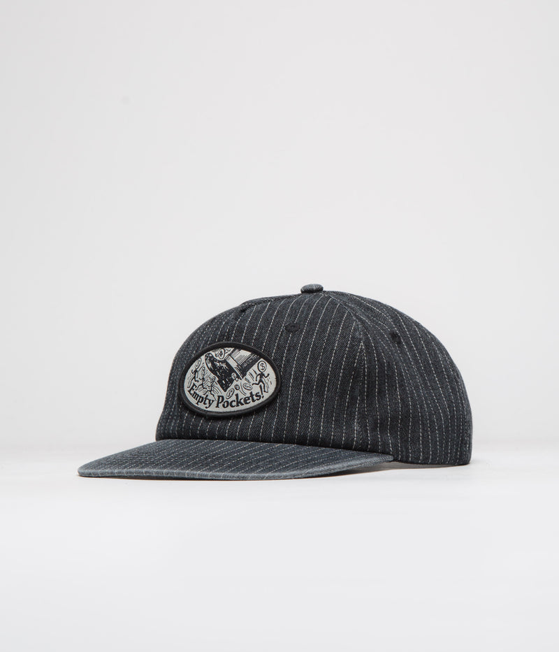 Pass Port Empty Pockets Workers Cap in Black