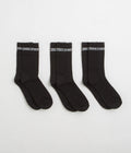 Pass Port Hi Sox Socks (3 Pack) in Black