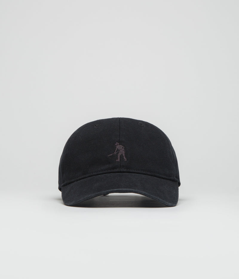 Pass Port Solid Leagues Cap in Washed Black