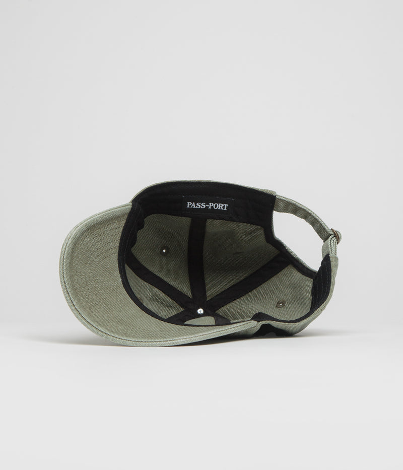 Pass Port Solid Leagues Cap in Washed Dark Military