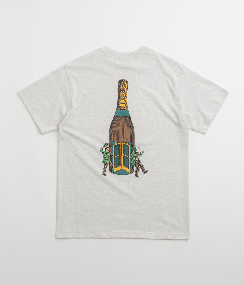 Pass Port Wine Em T-Shirt in Ash