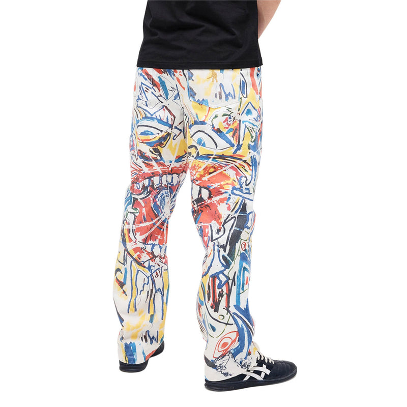 Passport Goes Around Workers Club Classic Jeans - Multi