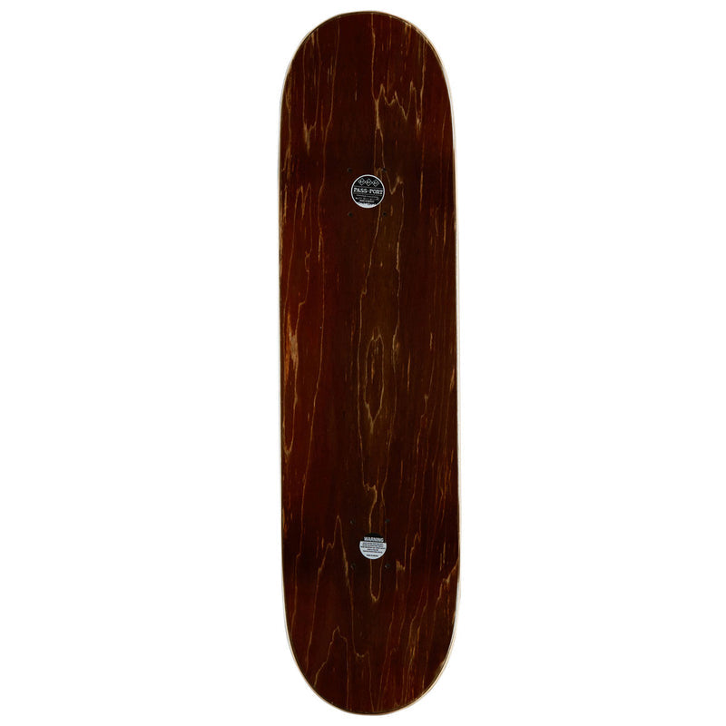 Passport Heaven & Hell Series Goes Around Skateboard Deck - 8.50"