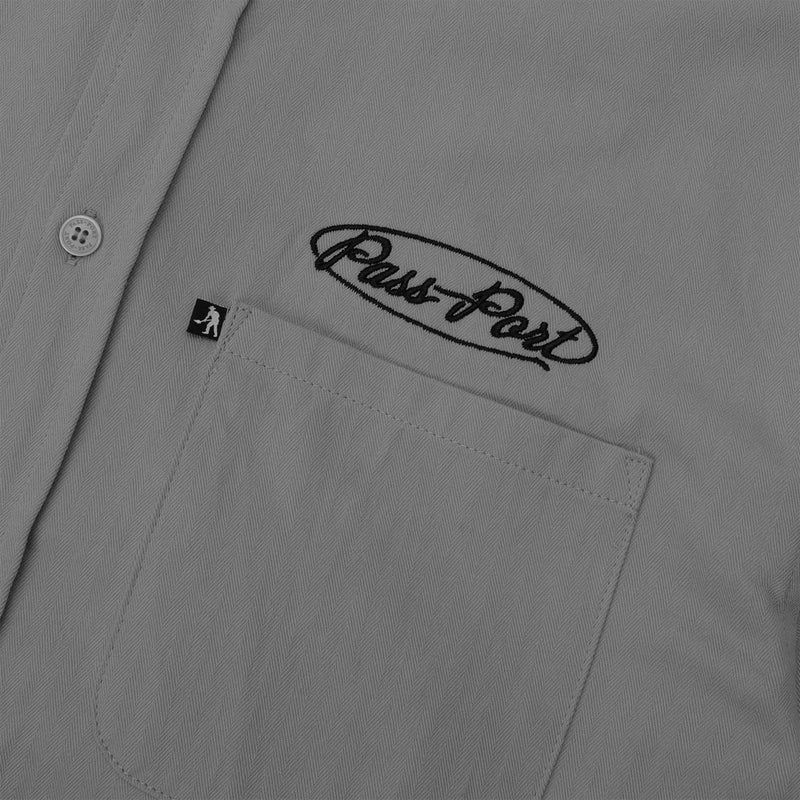 Passport Ovalit Herringbone Shirt - Grey