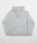 Pasteelo Embroidered Play Hoodie in Heather Grey