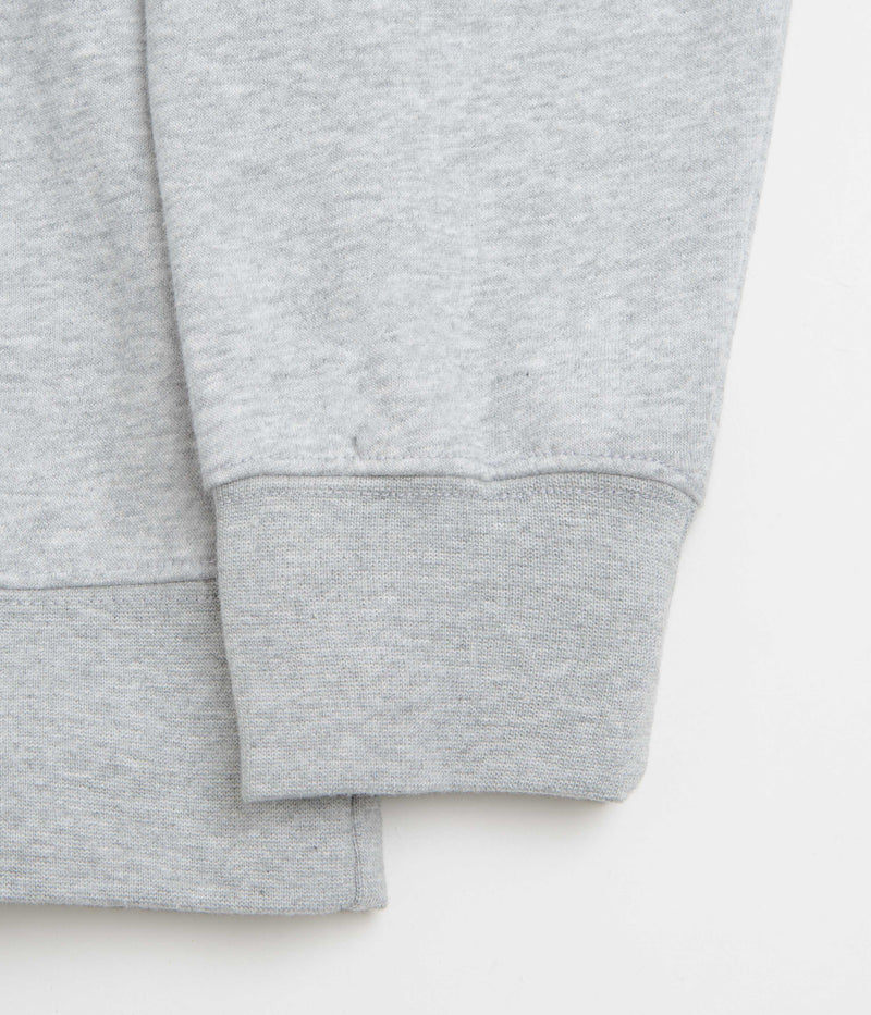 Pasteelo Embroidered Play Hoodie in Heather Grey