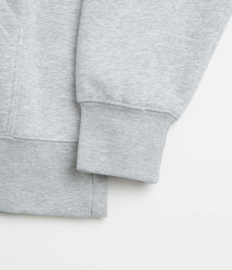 Pasteelo P Steelo Hoodie in Heather Grey and Black