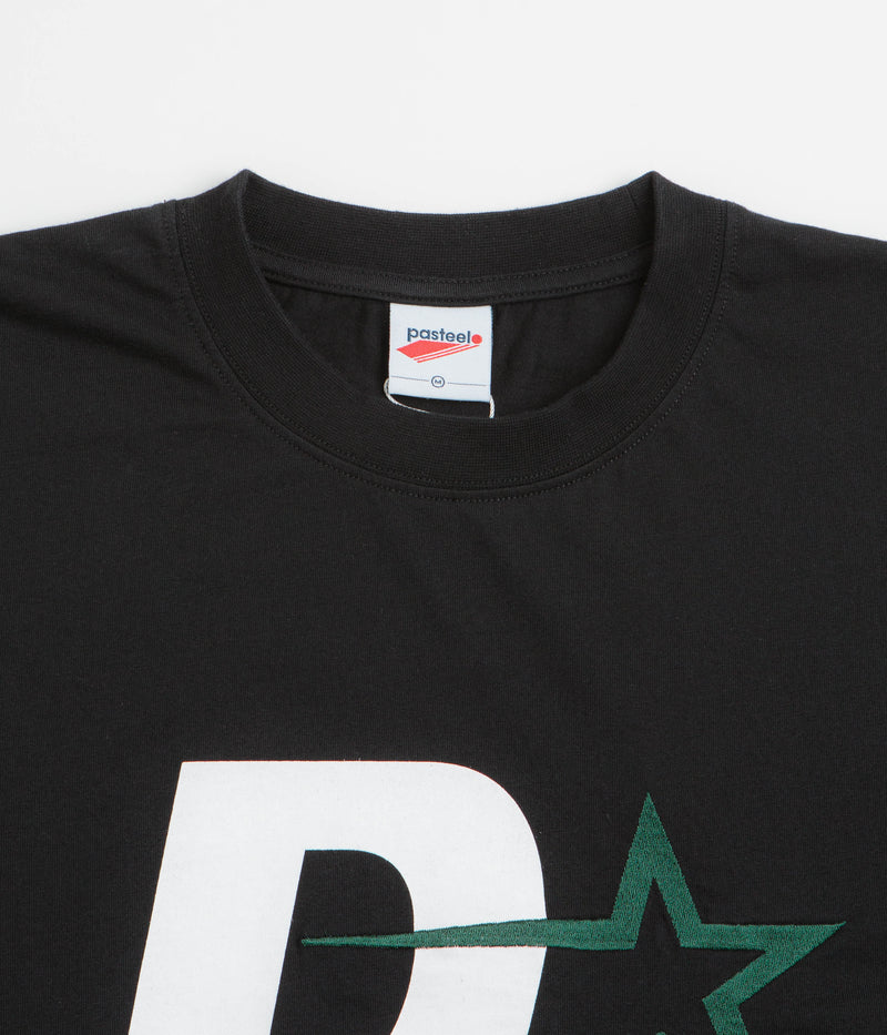 Pasteelo P Steelo T-Shirt in Black and White