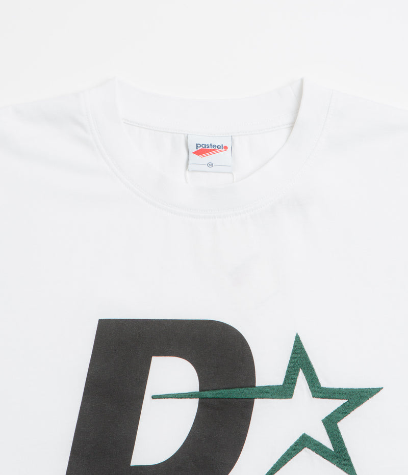 Pasteelo P Steelo T-Shirt in White and Black