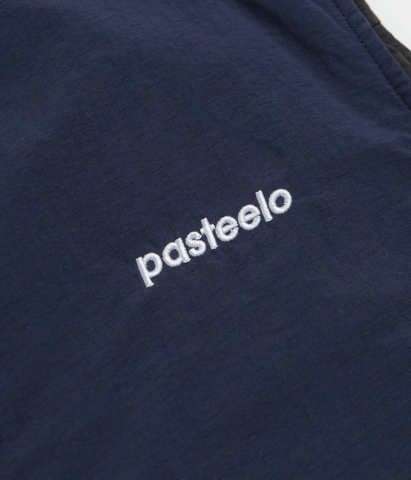 Pasteelo Reversible Vest in Navy and Black