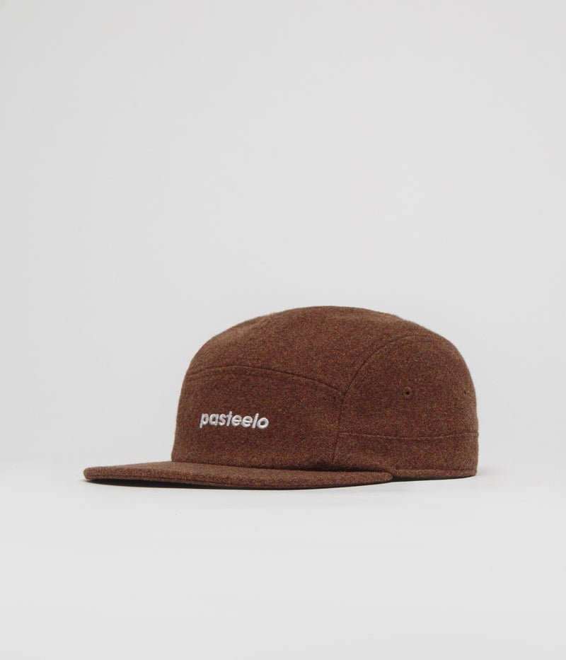 Pasteelo Wool Blend Cap in Walnut